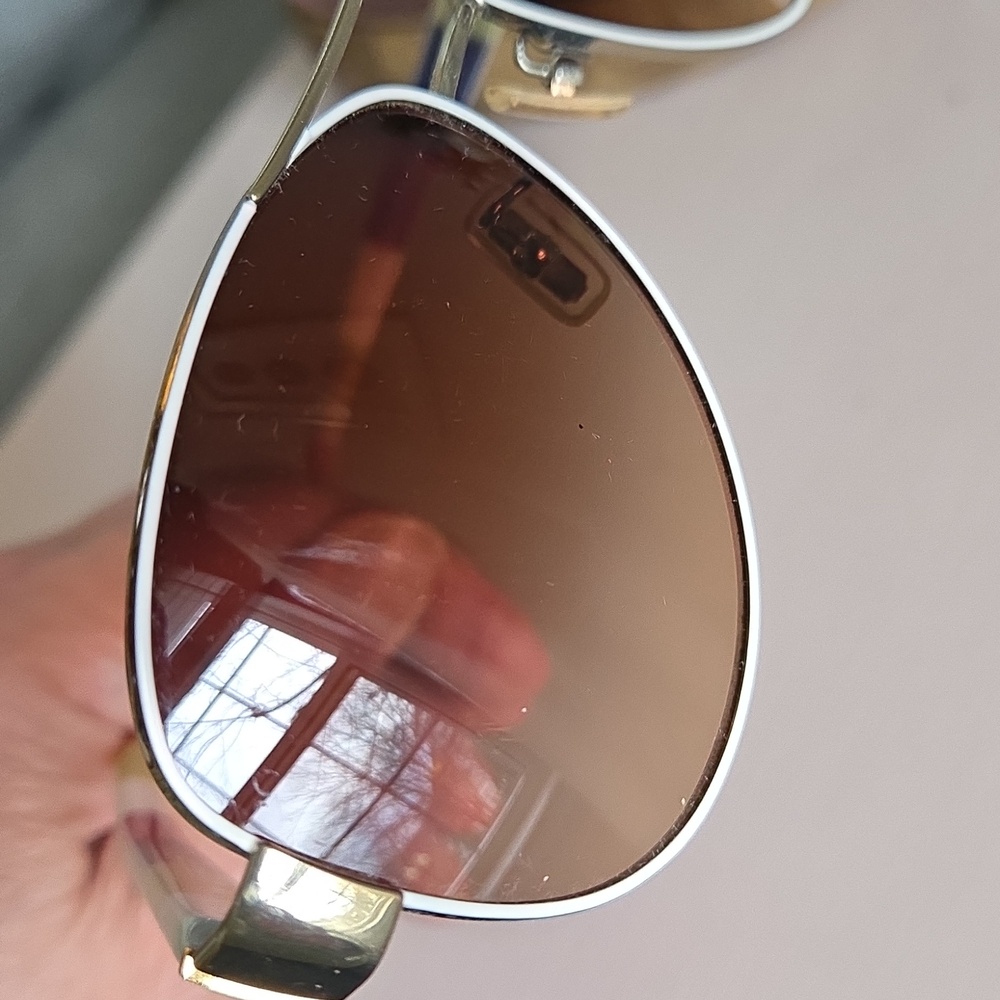 COACH Legacy Stripe Aviator Kristina Sunglaases - Picture 12 of 15